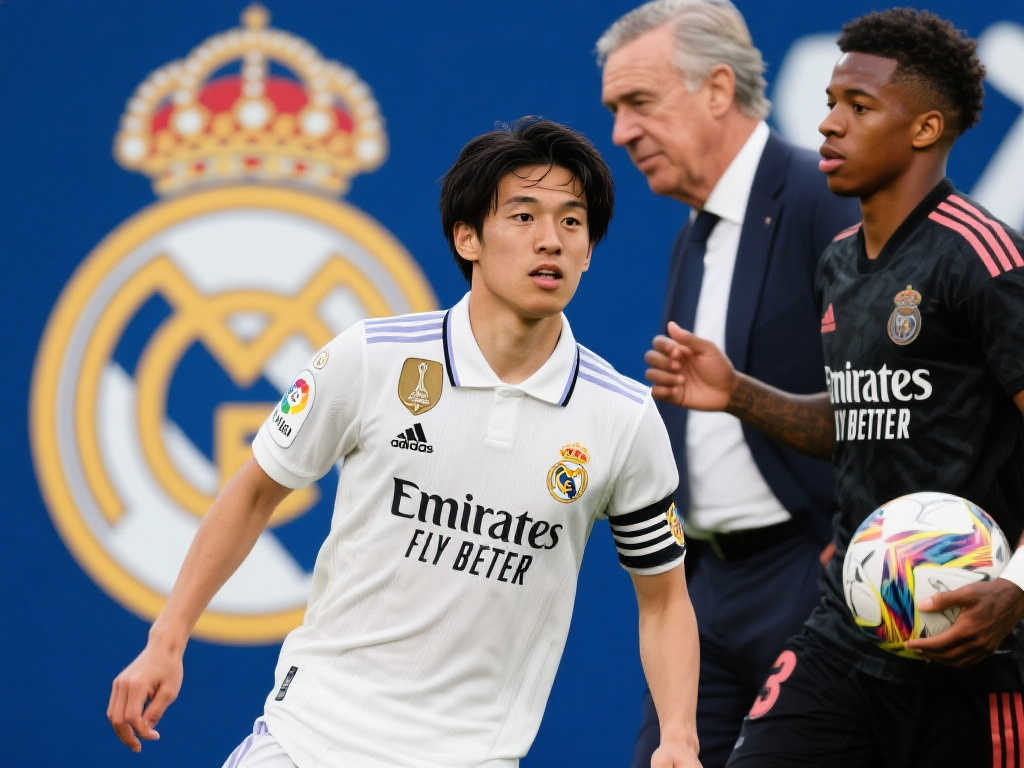 亚洲之巅！久保建英球场表现惊艳，皇马或下赛季将其召回